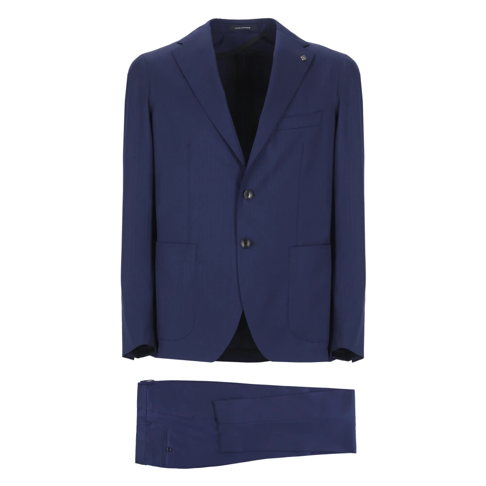Tagliatore Blauw pak Blue Heren