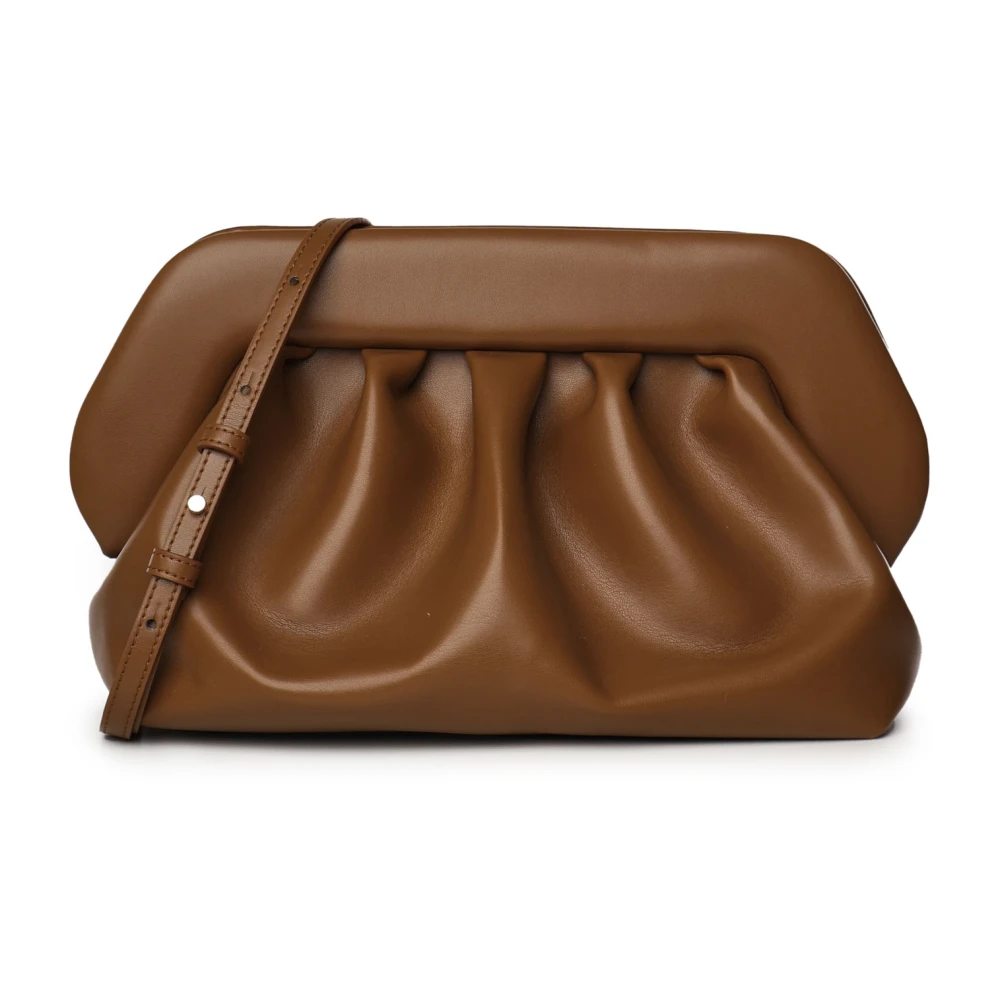 THEMOIRè Bruine Schoudertas met Gouden Details Brown Dames