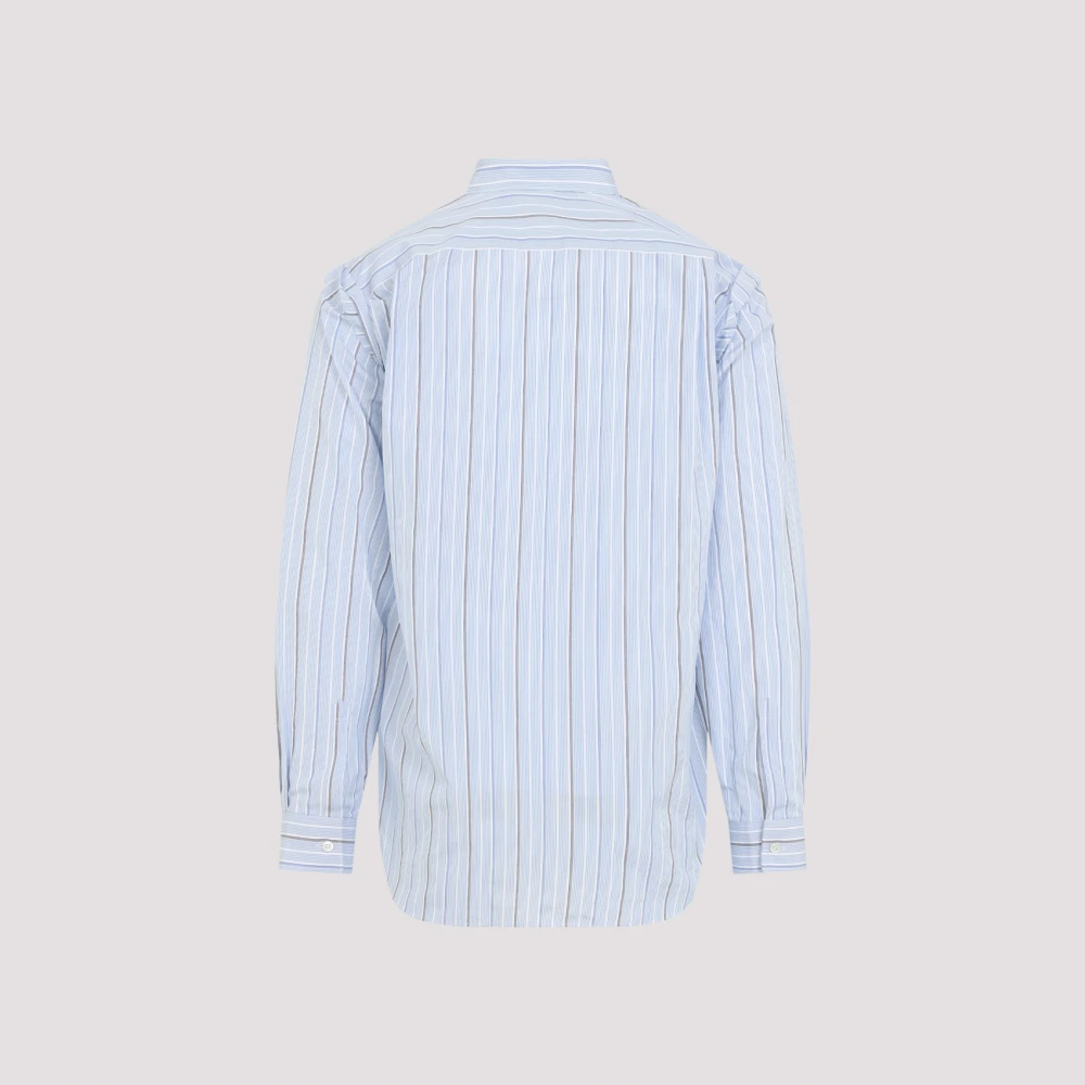 Comme des Garçons Gestreept Multicolor Overhemd Aw24 Blue Heren