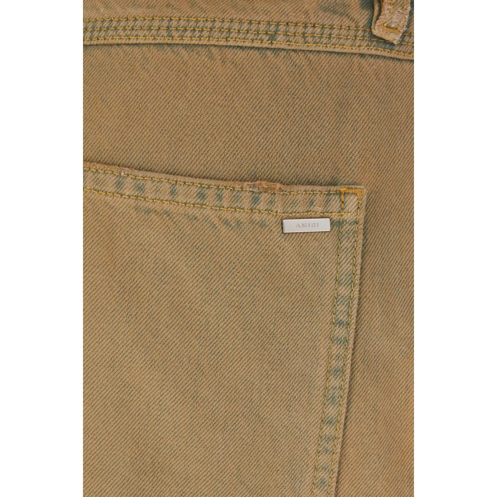Amiri Klassieke Denim Jeans voor Dagelijks Gebruik Brown Dames