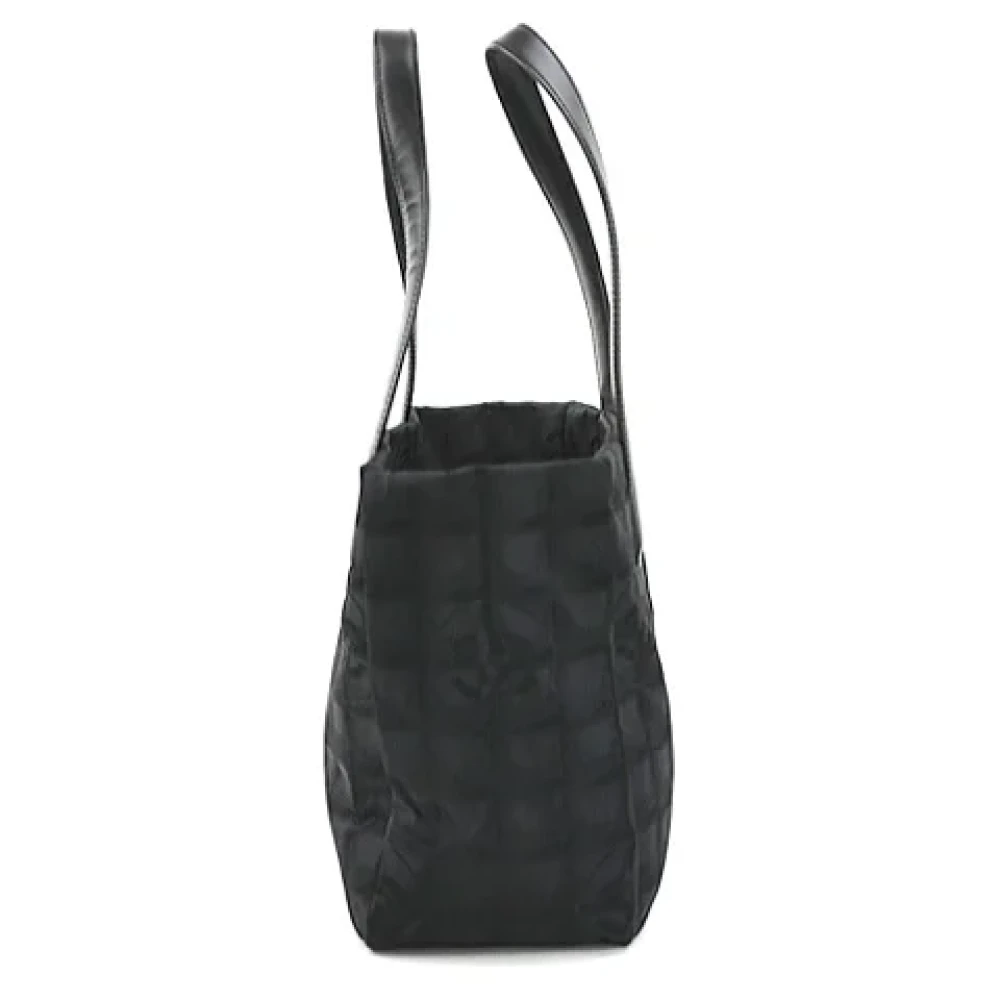 Chanel Vintage Pre-owned Leather shoulder-bags Black Dames
