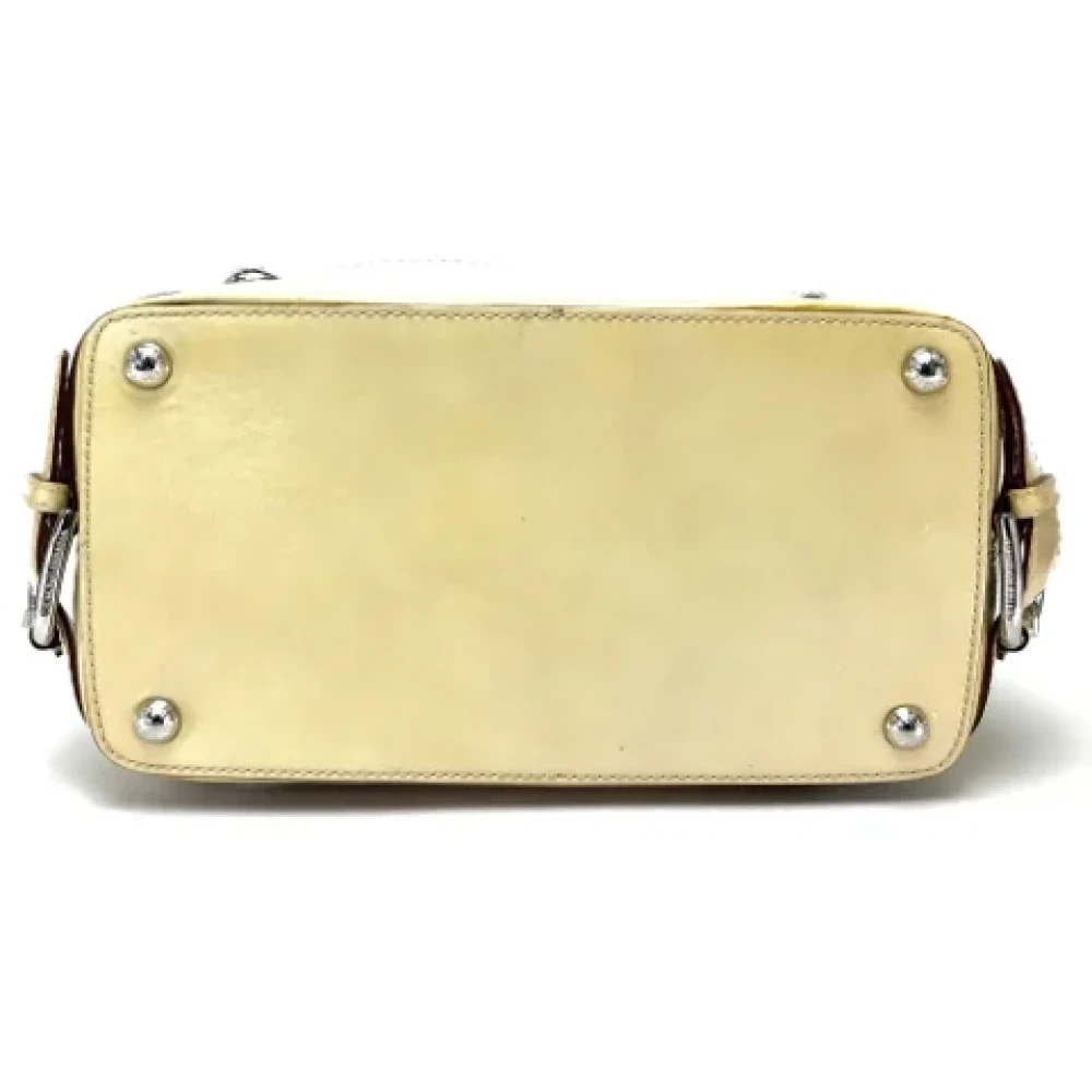 Dolce & Gabbana Pre-owned Leather shoulder-bags Beige Dames