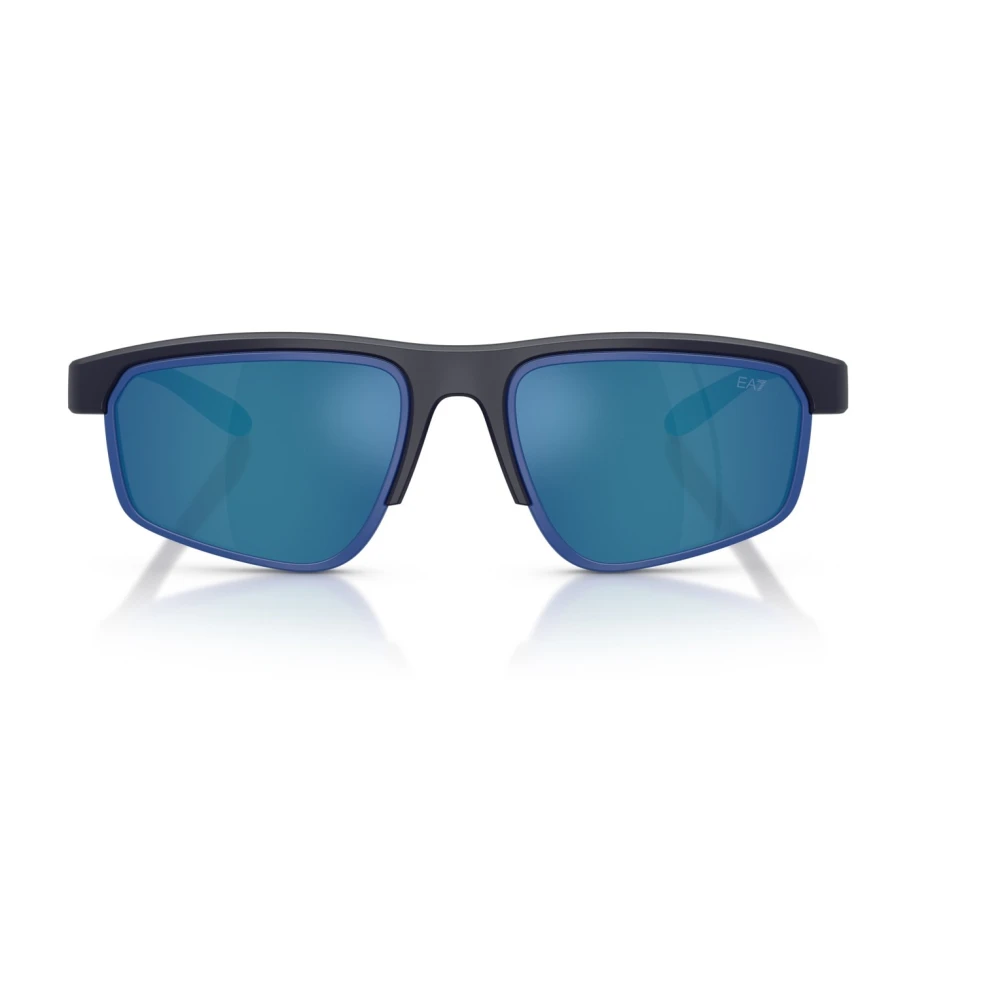 Emporio Armani Ea7 Blue Sunglasses, Male, 57 Mm, Vyron Sunglasses