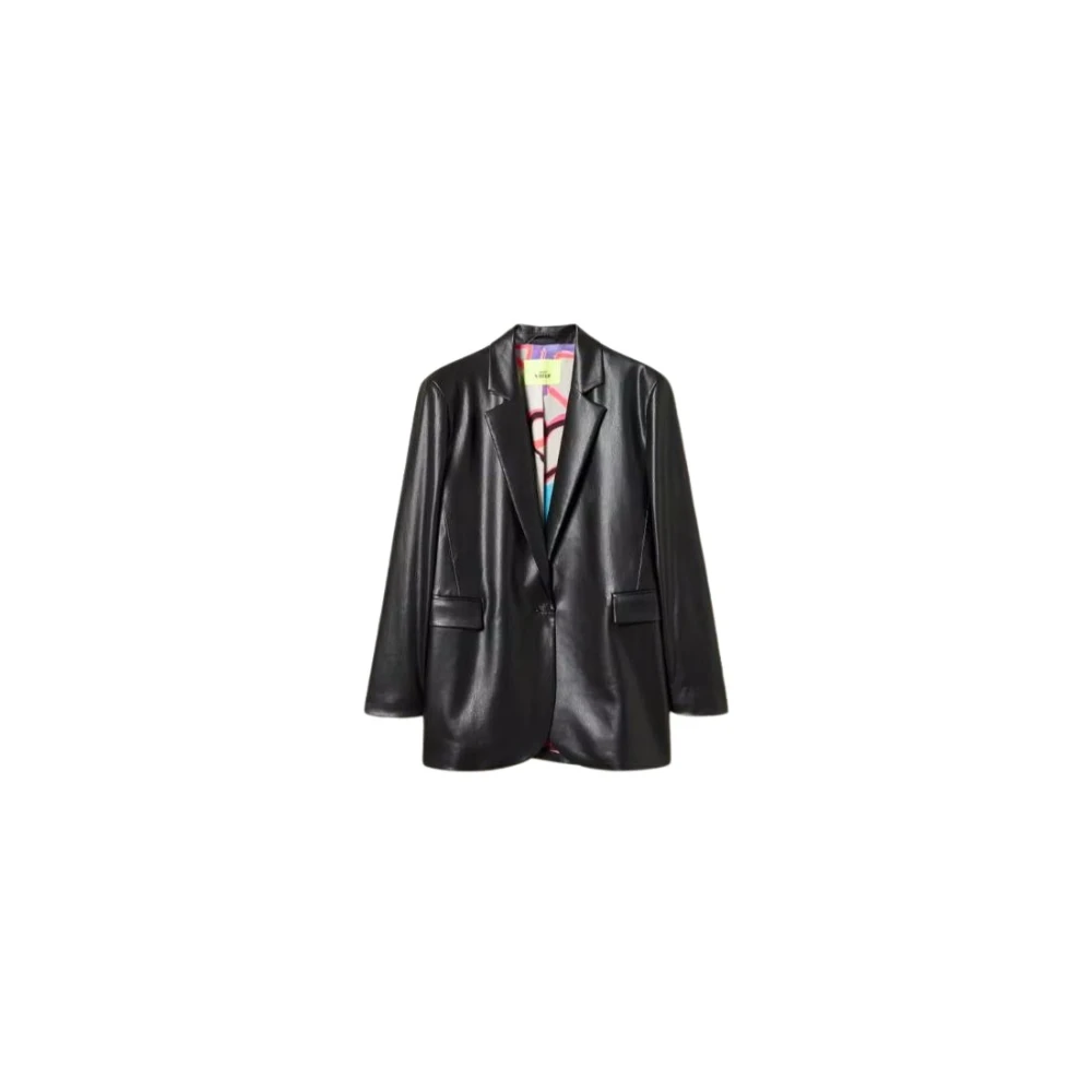 Twinset Stijlvolle Blazers voor een Chic Uiterlijk Black Dames