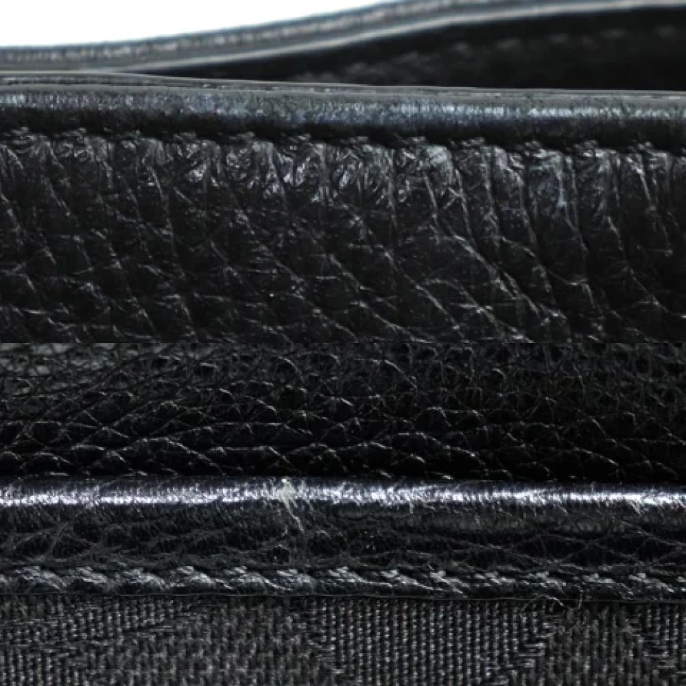 Coach Pre-owned Canvas crossbody-bags Black Dames