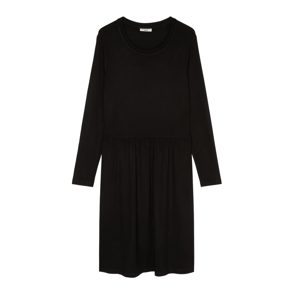 Marc O'Polo Relaxte jerseyjurk Black Dames