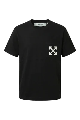 T-shirt med modern logotyp
