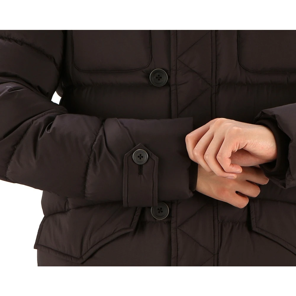 Herno Donzen Padded Jas Brown Heren