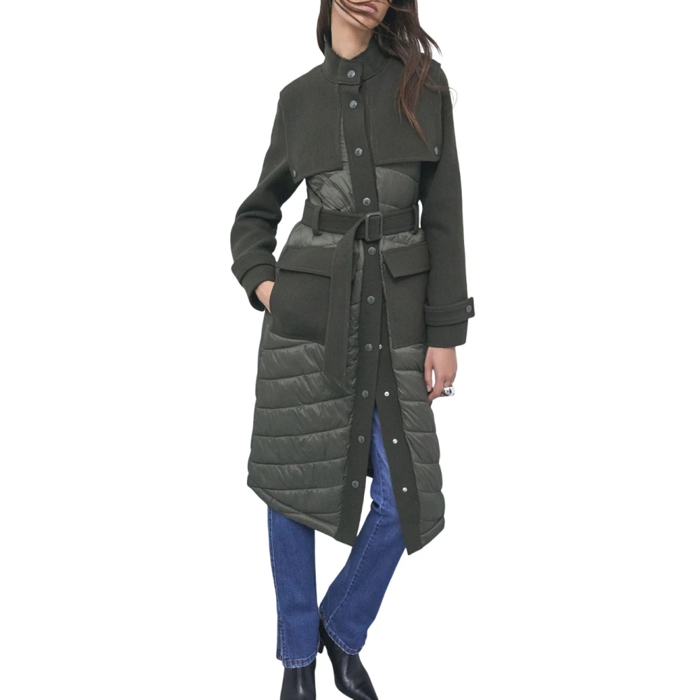 Patrizia Pepe Donna Verde Cappotti, S, New,