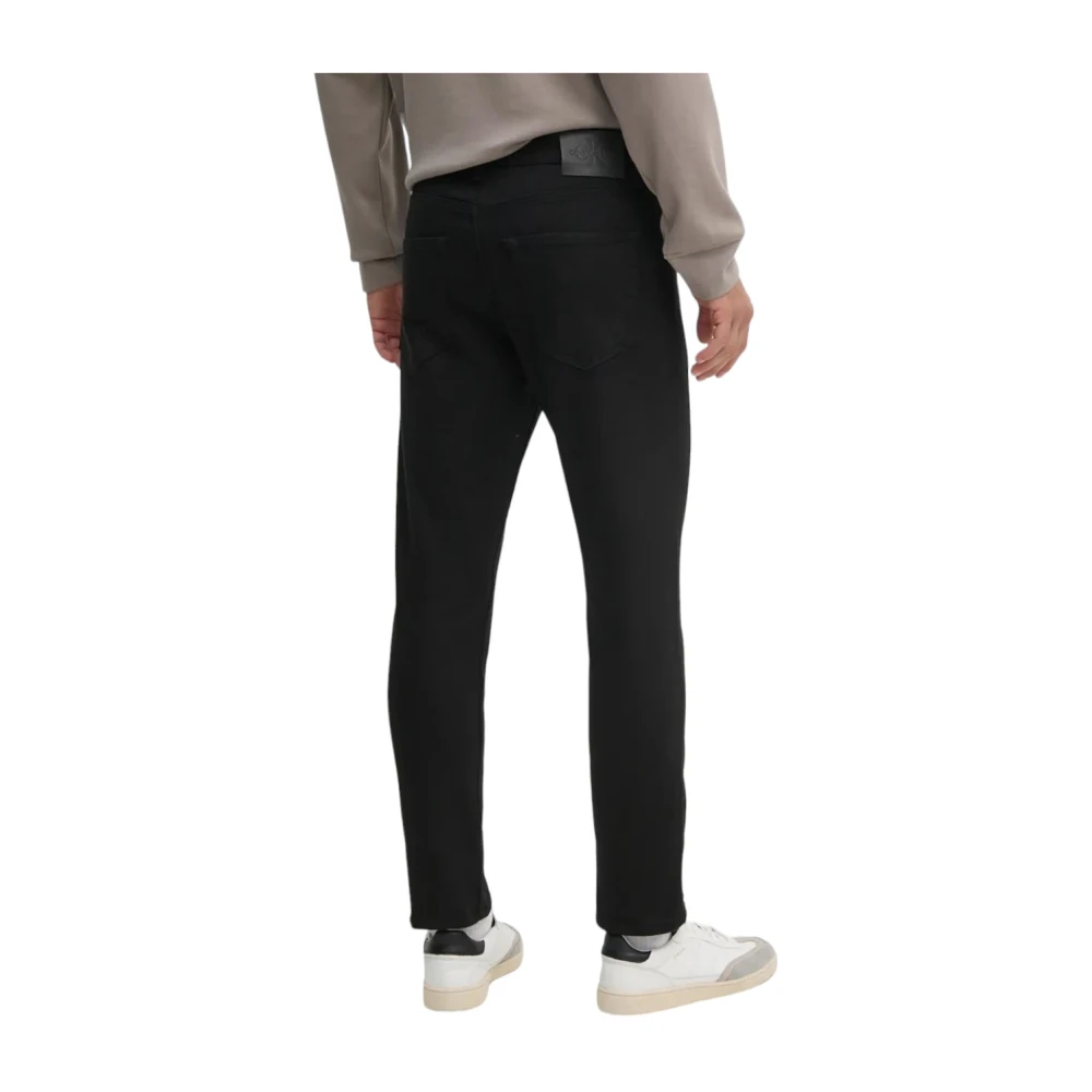 Calvin Klein Slim Fit Denim Jeans voor Heren Black Heren