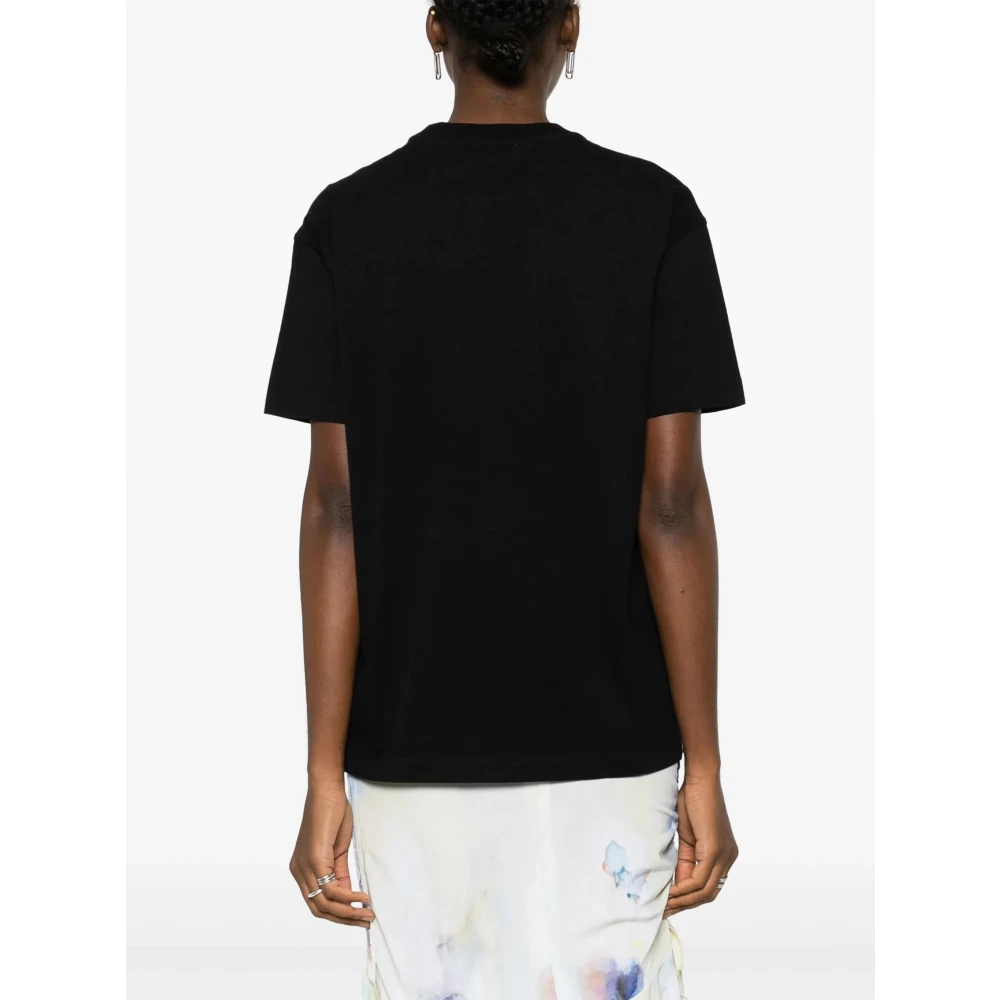 Off White Groot Logo Boekachtig Zwart Wit Black Dames