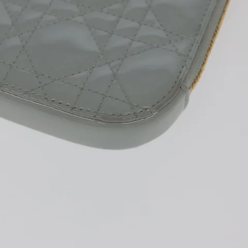 Dior Vintage Pre-owned Fabric dior-bags Blue Dames