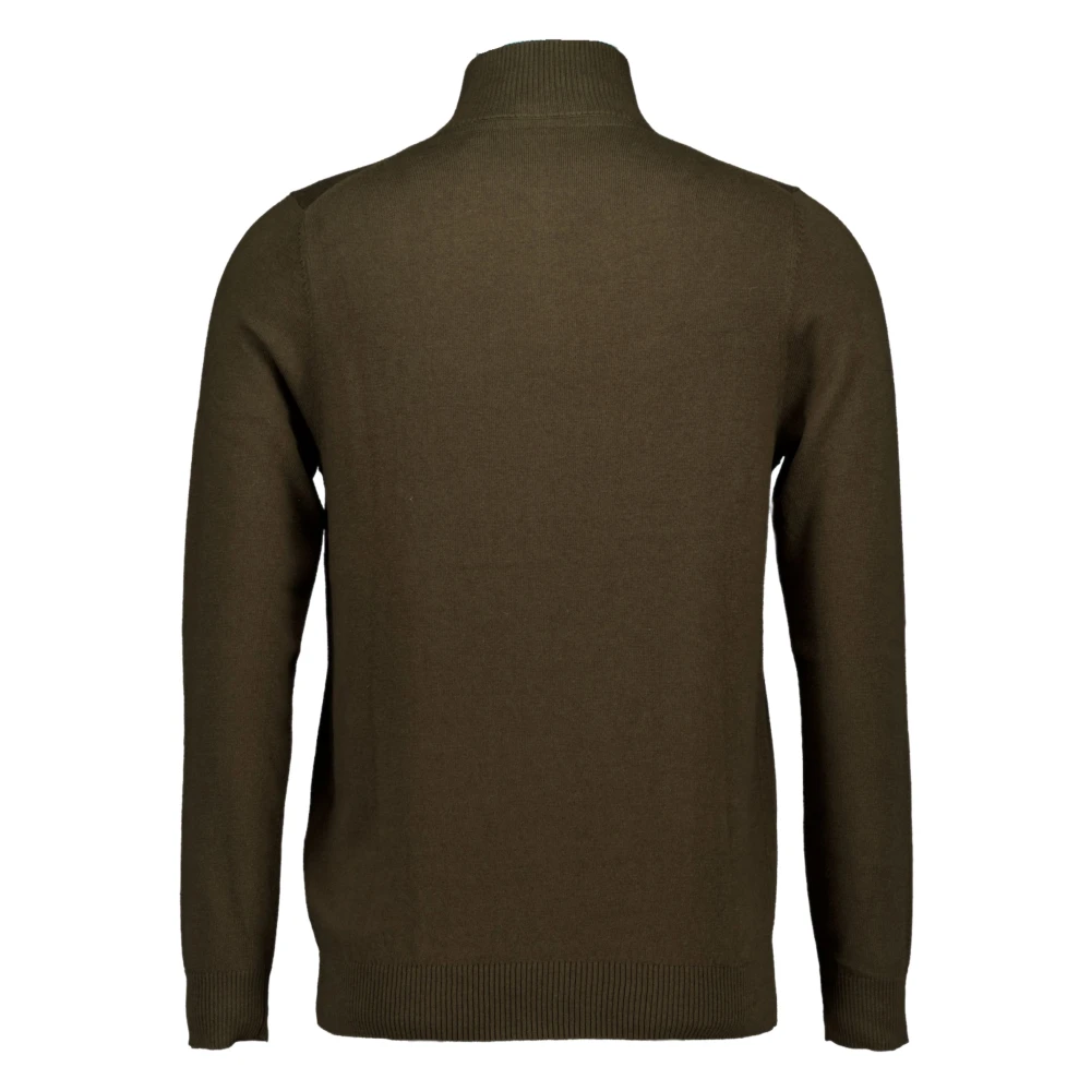 Lyle & Scott Olijf Trui Kn1927v Brown Heren