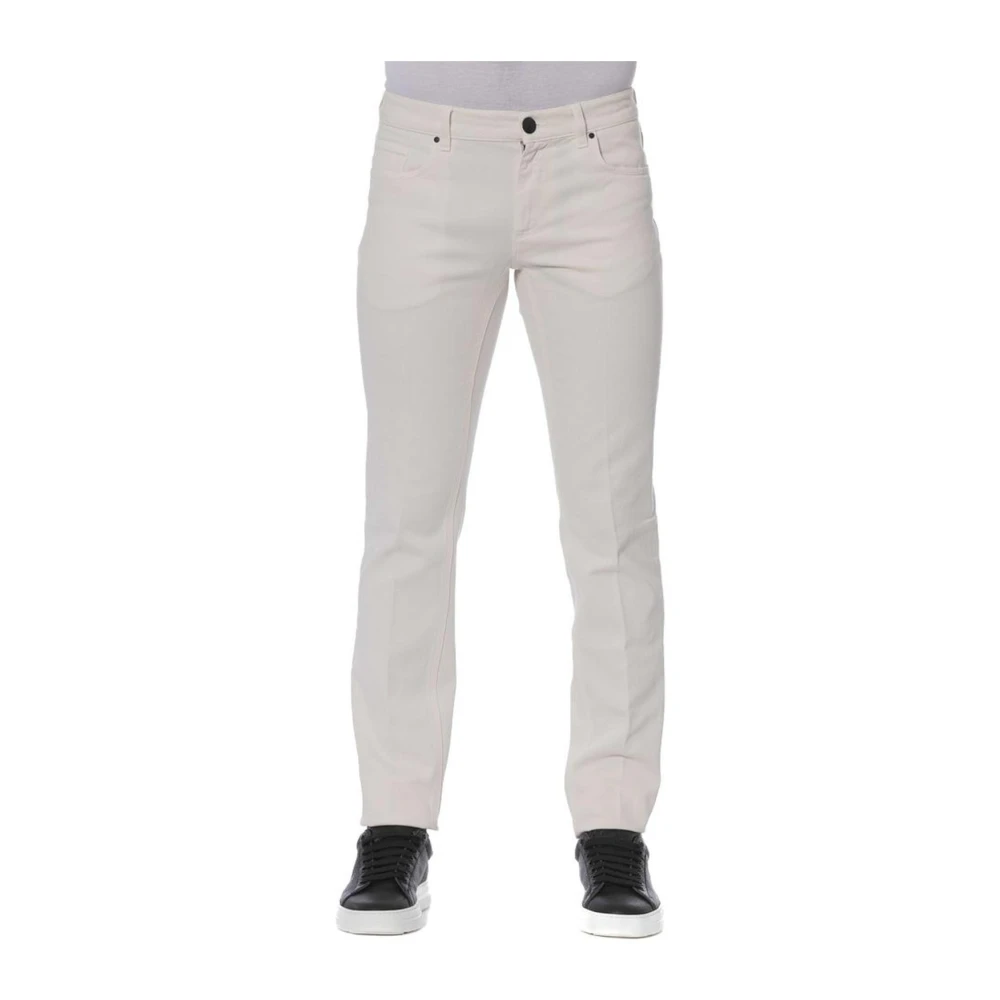 Trussardi Slim-fit Jeans White Heren