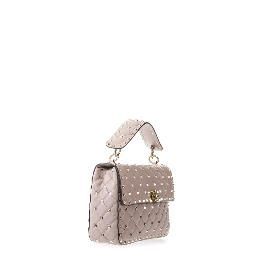 Valentino Garavani Nude Lambskin Chain Tas Beige Dames