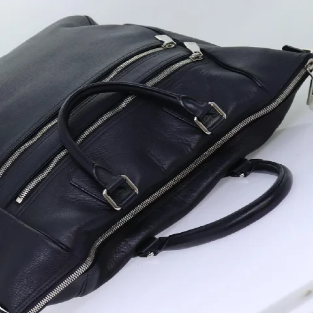 Louis Vuitton Vintage Pre-owned Leather louis-vuitton-bags Blue Dames