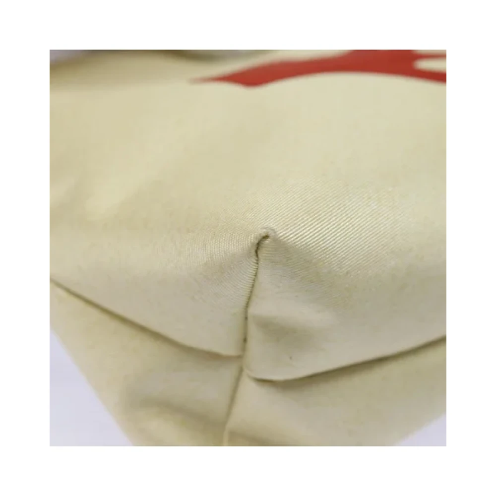 Bvlgari Vintage Pre-owned Canvas pouches Beige Dames