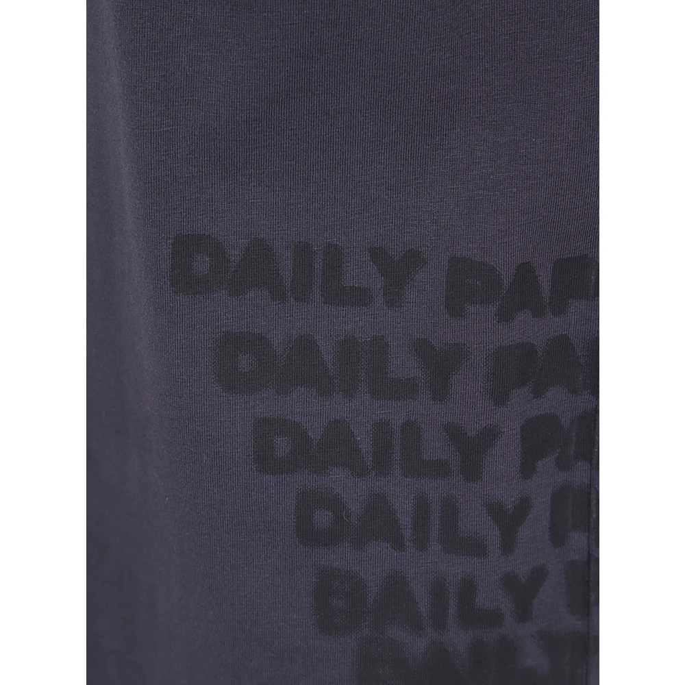 Daily Paper Zwarte Overload T-Shirt Black Heren
