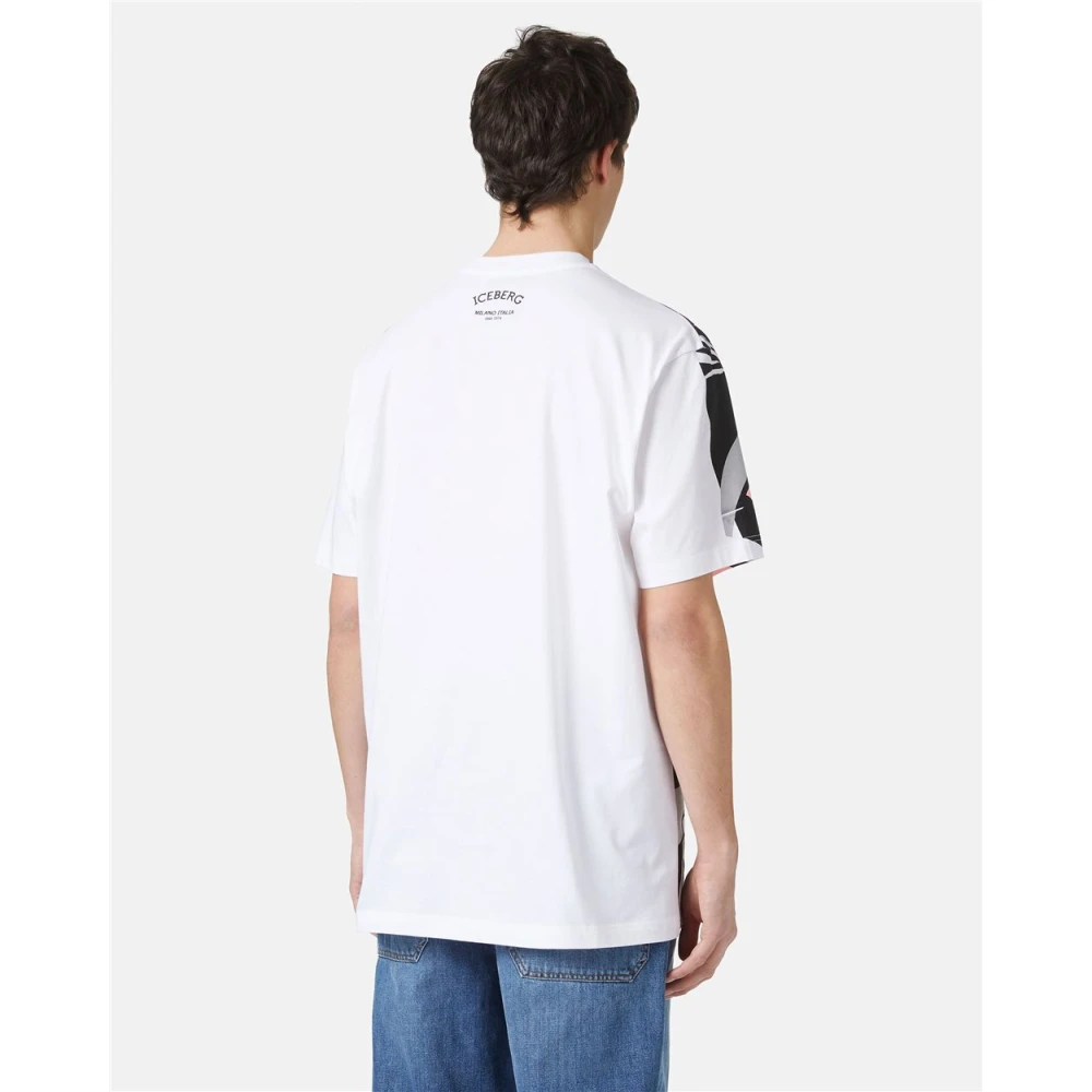 Iceberg T-shirt met Tom uit de The Re-Edit collectie Multicolor Heren