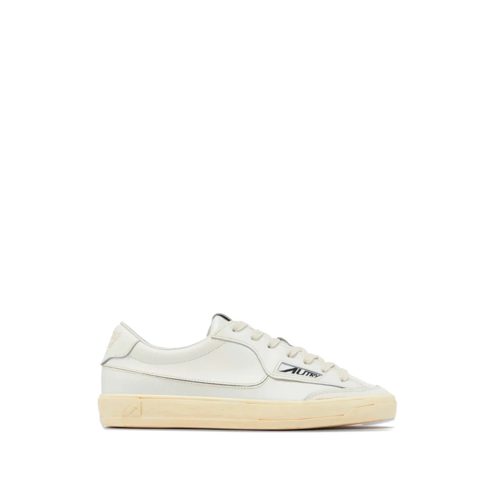 Autry Men's White Sneakers, 6 Uk, Trainers