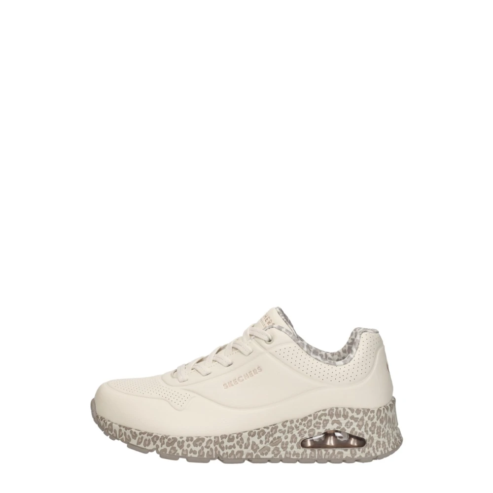 Skechers Uno Safari Time Dames Schoenen Wit