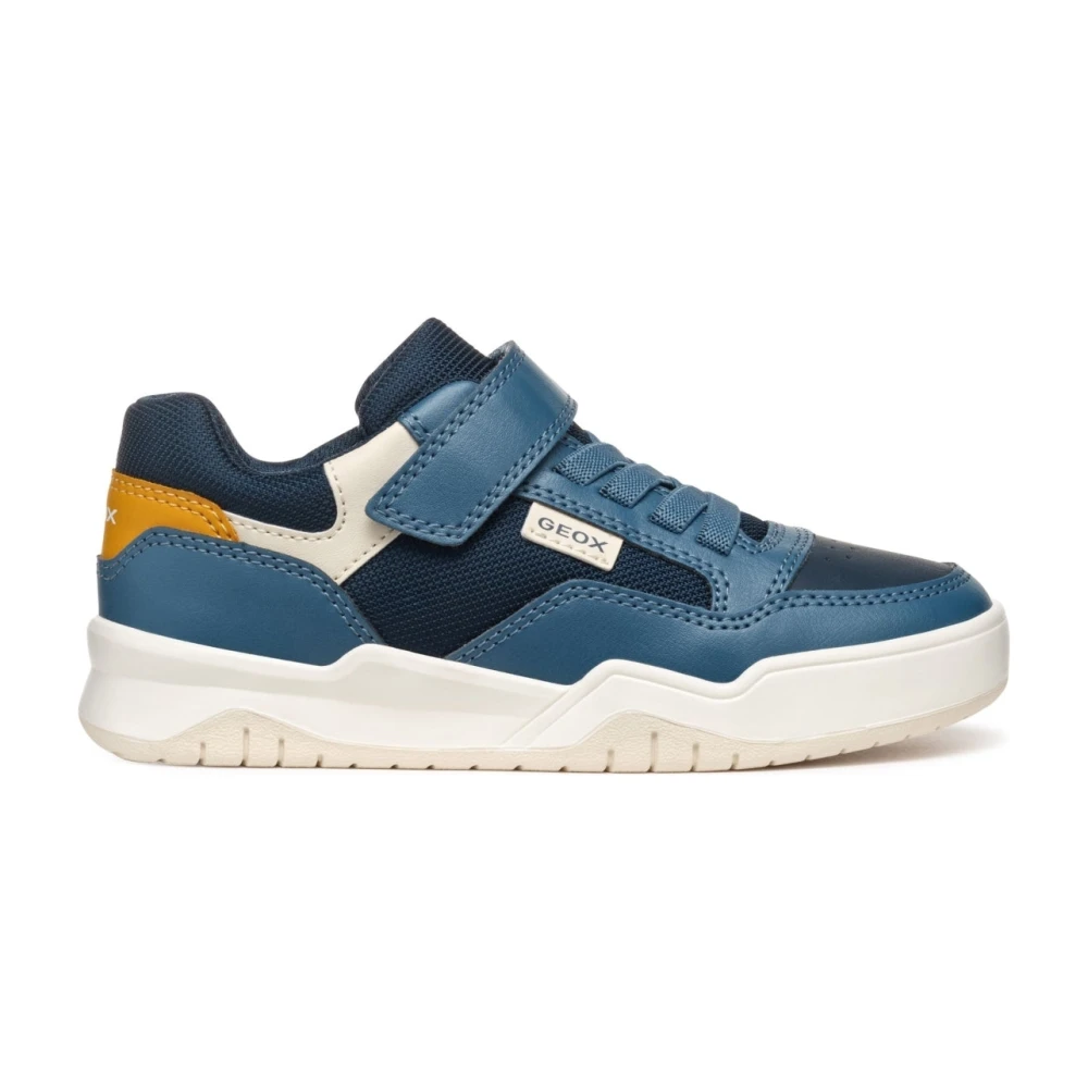 Geox Boys Multicolor Sneakers,, Blue Kids Trainers Size 34 Eu