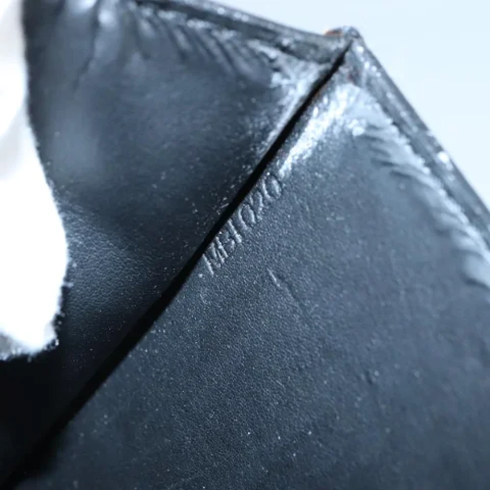 Louis Vuitton Vintage Pre-owned Leather briefcases Black Dames