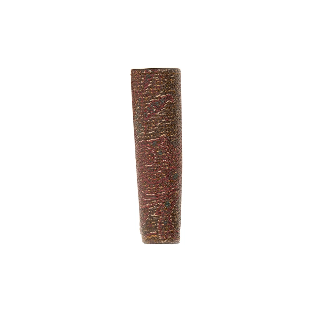 ETRO Paisley Print Portemonnee van Katoenmix Multicolor Heren