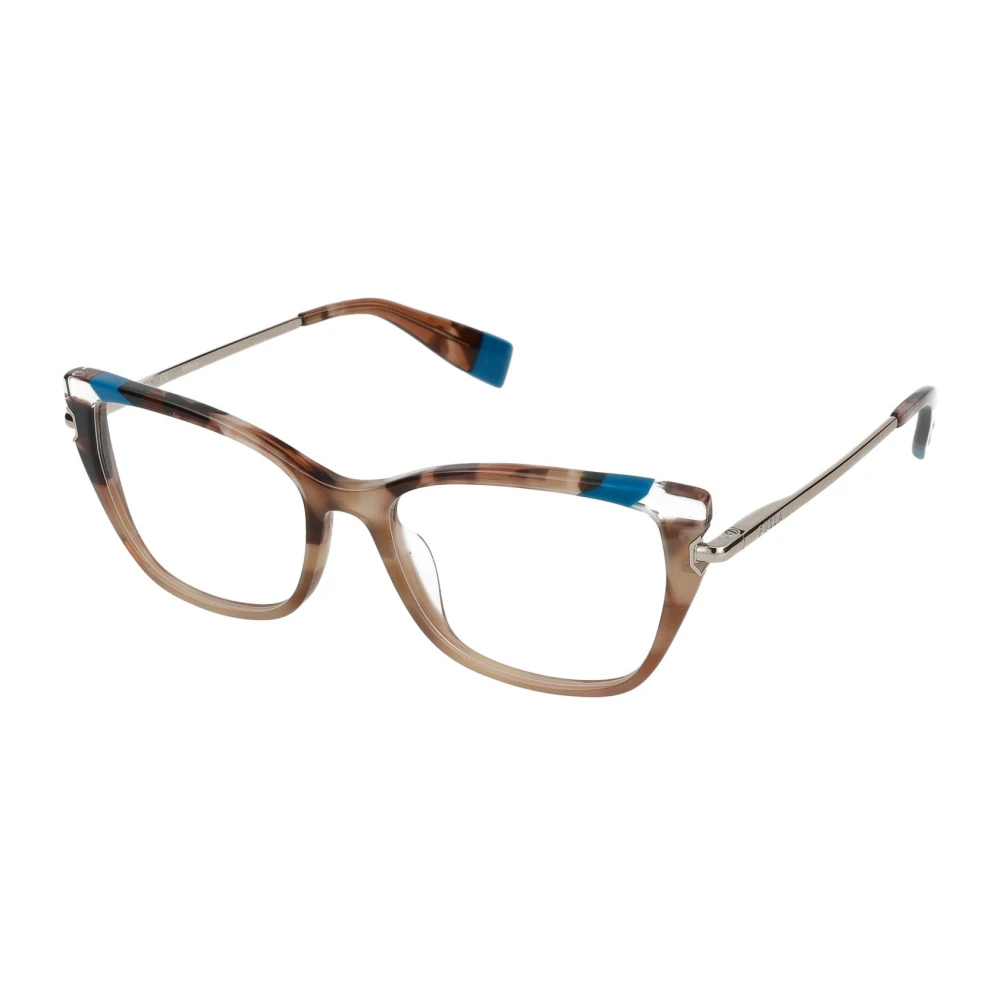 Furla Women's Brown Glasses, 53 Mm, Stylish Eyeglasses