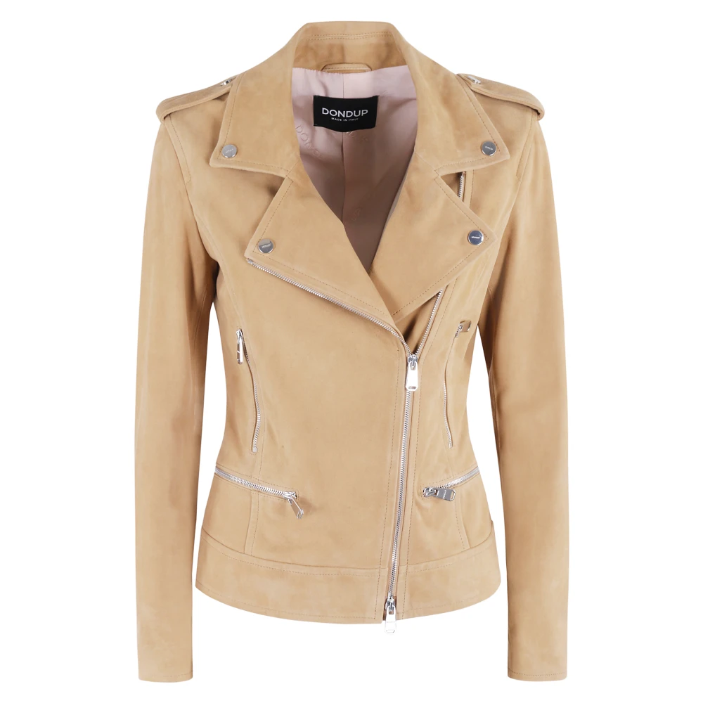 Jackets > Leather Jackets - - Dondup - Modalova