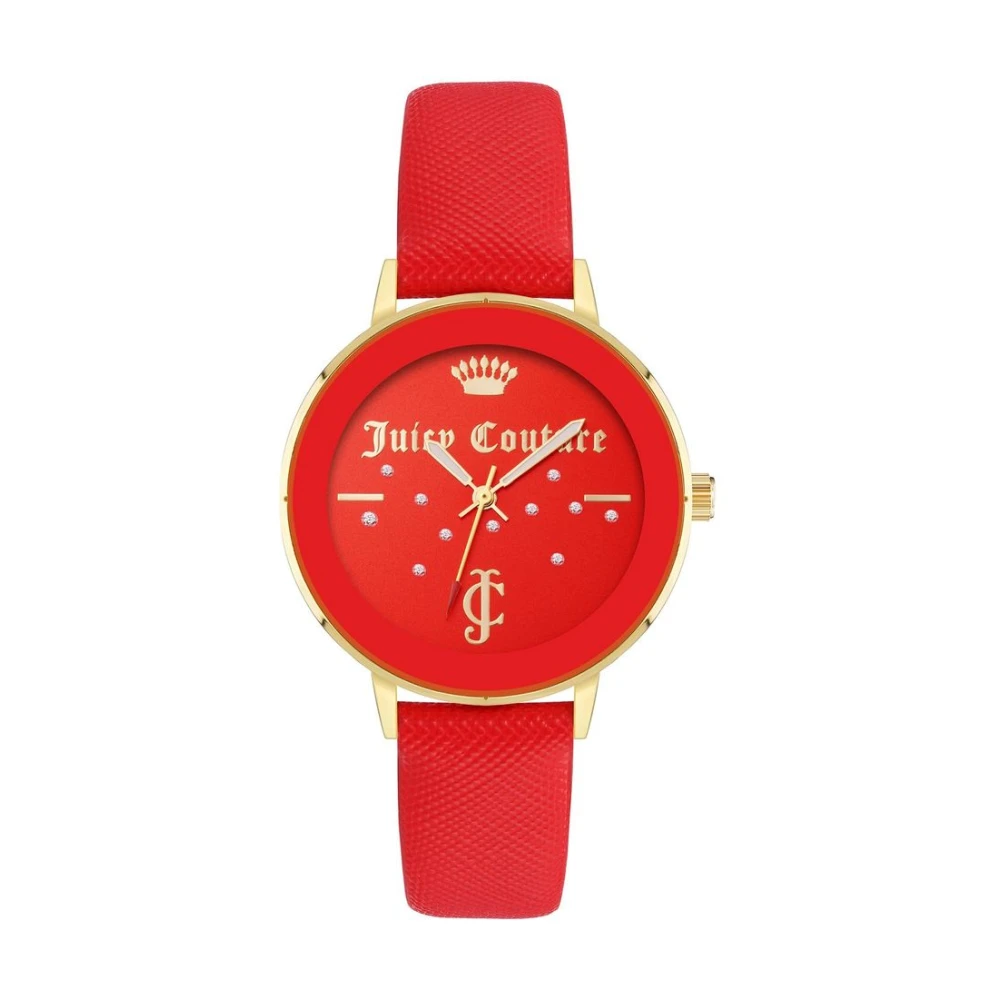 Juicy Couture Röd Polipriel Klocka Red, Dam