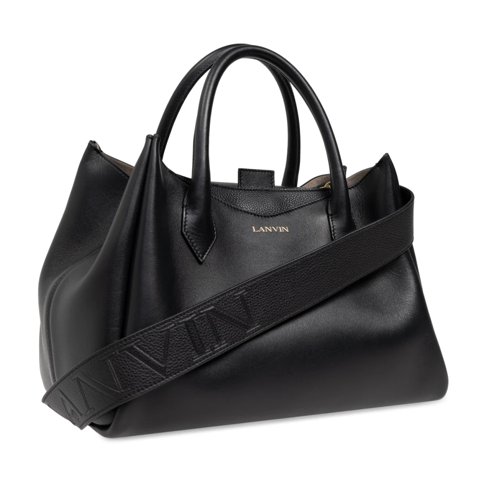Lanvin Schoudertas Black Dames