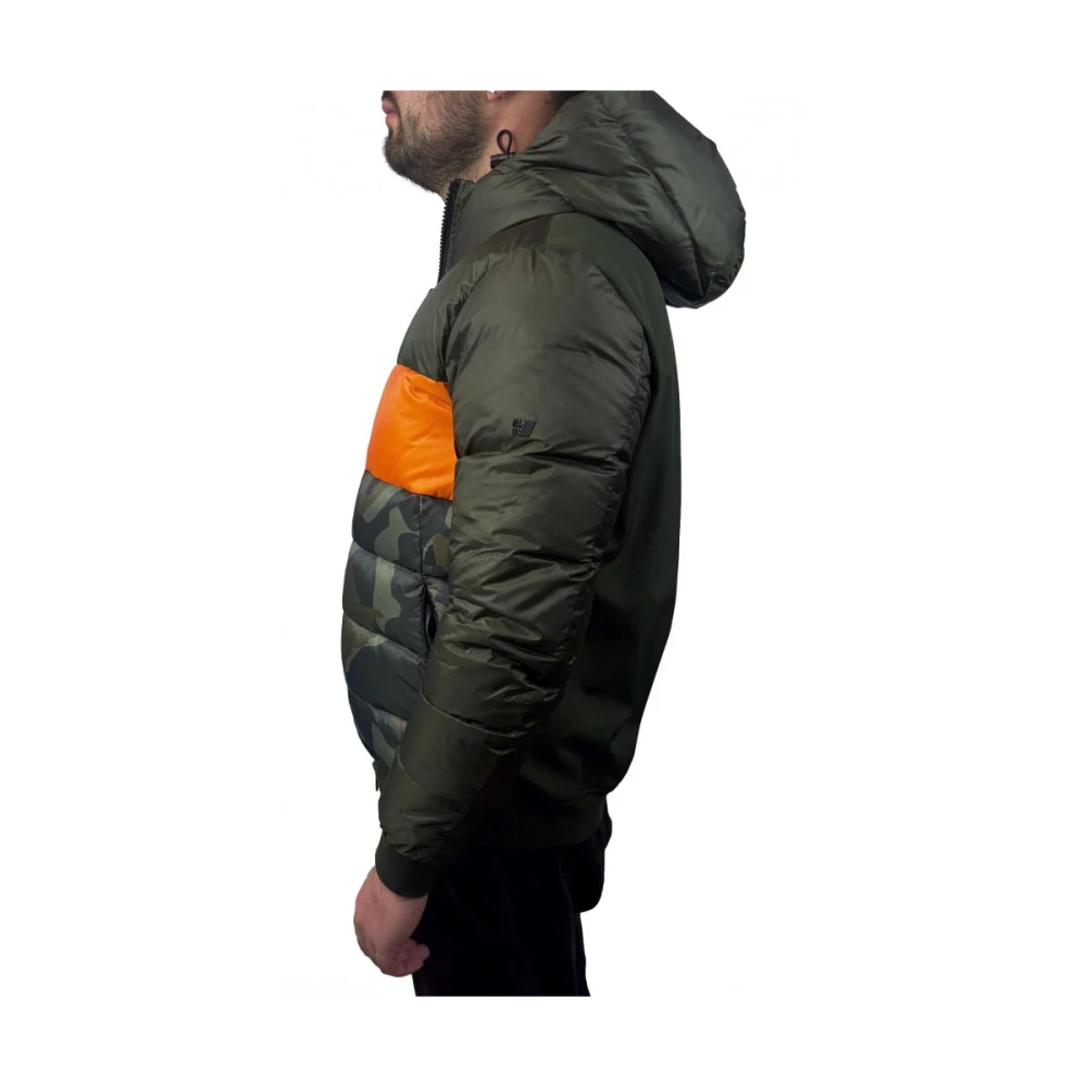 Pmds Capuchon Rits Jas Polyester Samenstelling Green Heren