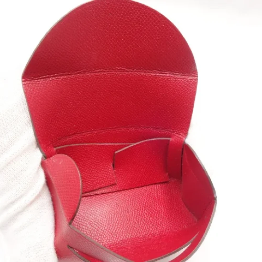 Hermès Vintage Pre-owned Leather home-office Red Dames