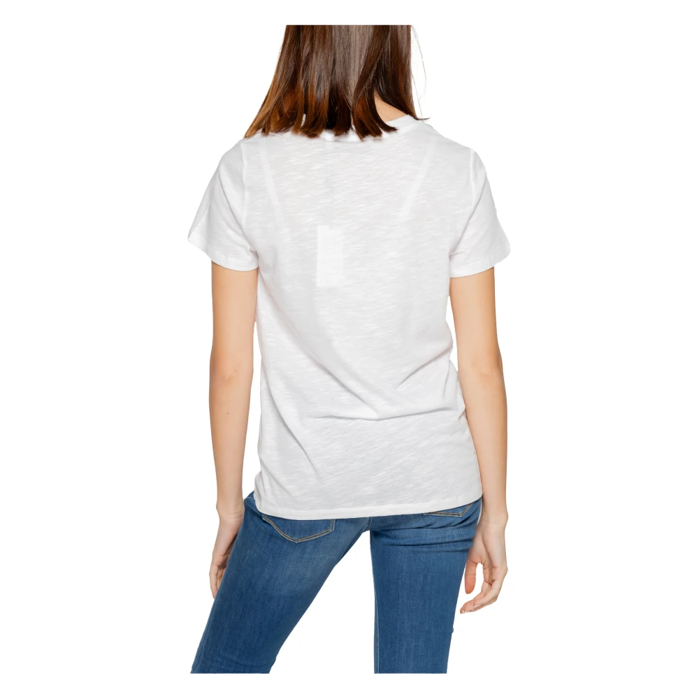 Guess T-Shirt Spring Summer Collectie White Dames