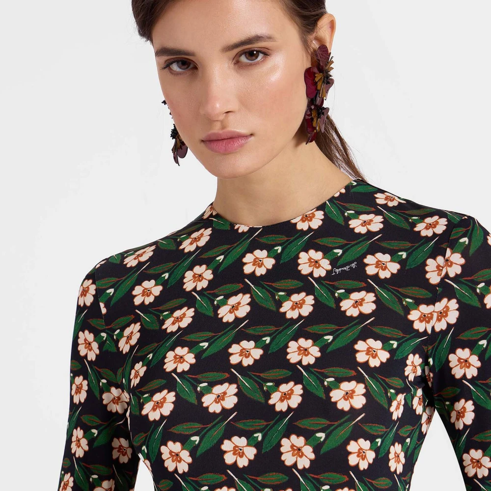 La DoubleJ Alba Jurk Black Dames