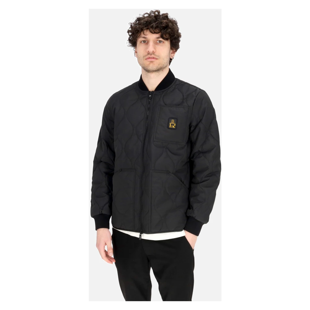 RefrigiWear Ultra-lichte Donsjas Zwart Black Heren