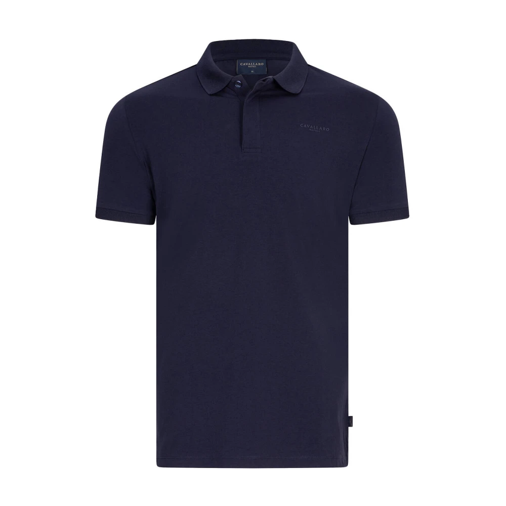 Cavallaro Klassieke Polo Davegio Stijl Blue Heren