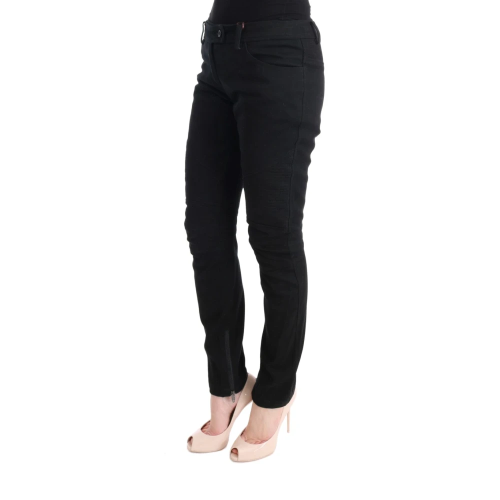 Ermanno Scervino Slim-fit Jeans Black Dames