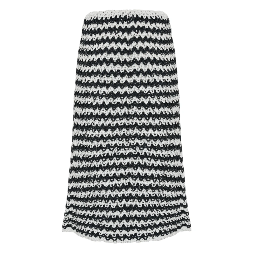 Liviana Conti Gehaakt Effect Witte Rok White Dames