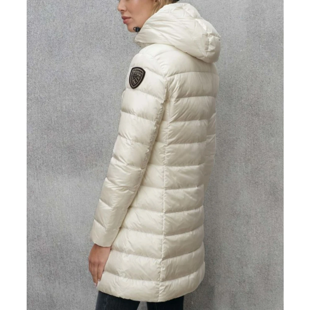 Blauer Witte Agnes Jas White Dames