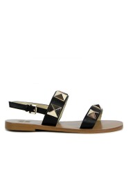 Flache Sandalen