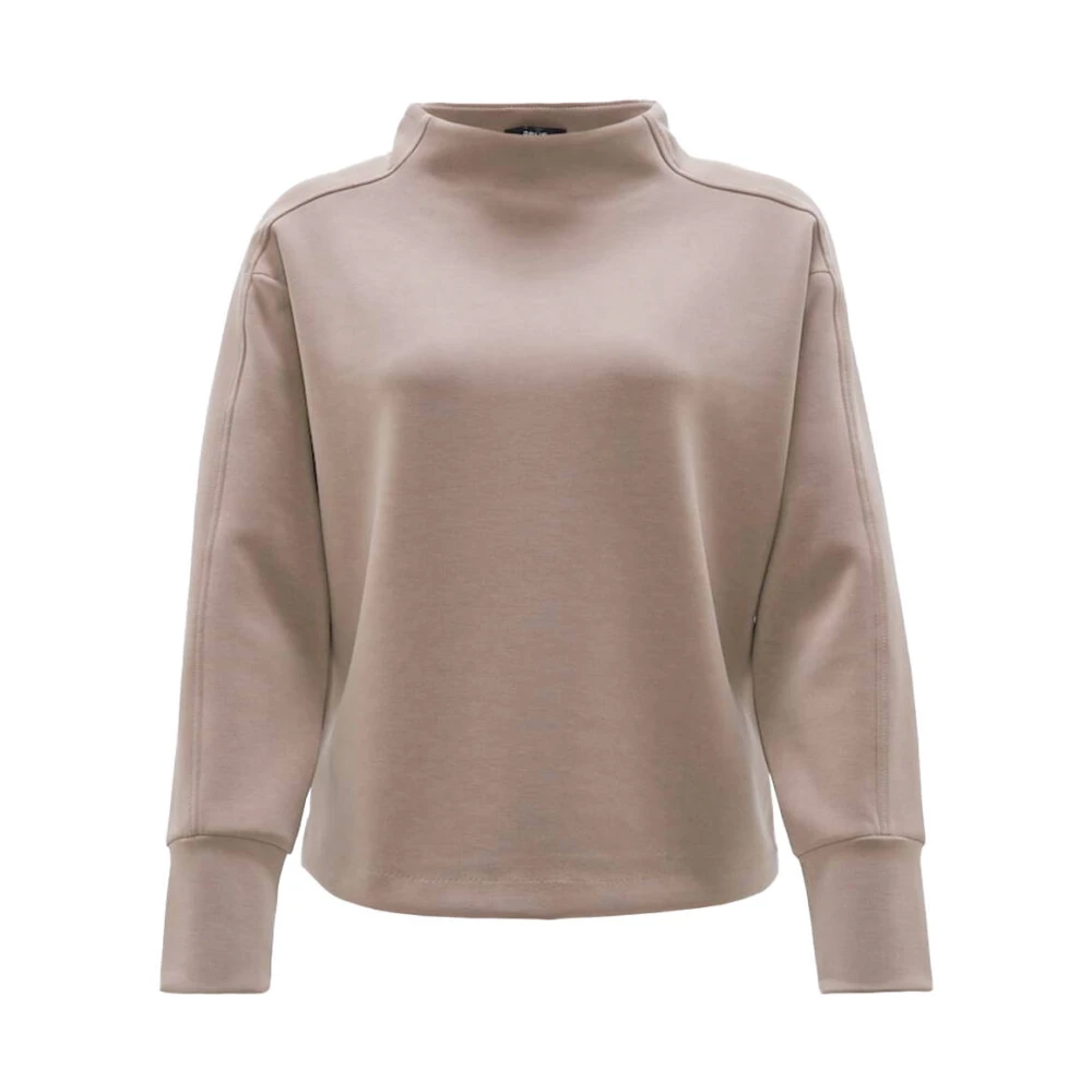 Opus Stijlvolle Sweatshirt Galonine Beige Dames