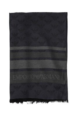 eagle-logo-striped-scarf