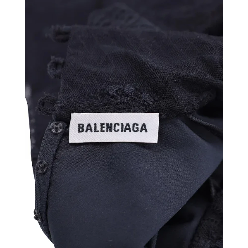 Balenciaga Vintage Pre-owned Nylon tops Black Dames