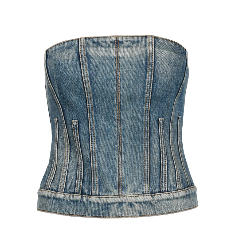 Alexander mcqueen Top Blue Dames