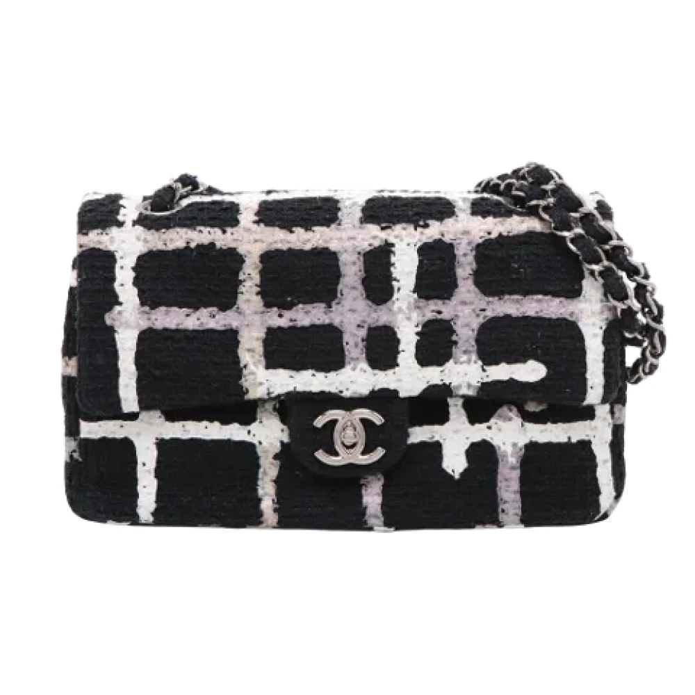 Chanel Vintage Pre-owned Fabric chanel-bags Black Dames
