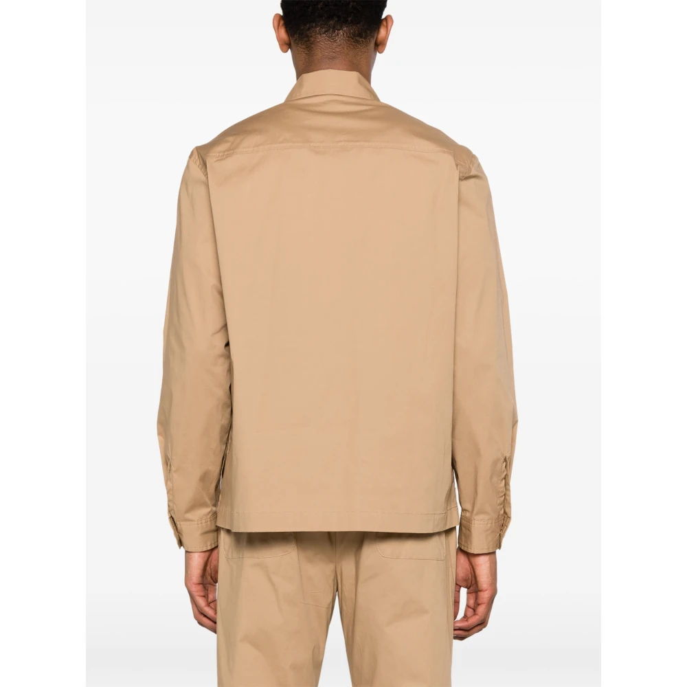 Altea Boxy Jacket Beige Heren