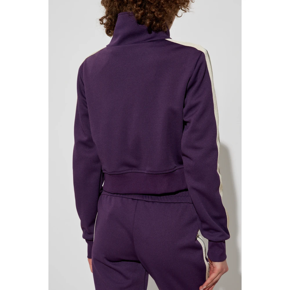 Palm Angels Sweatshirt met logo Purple Dames