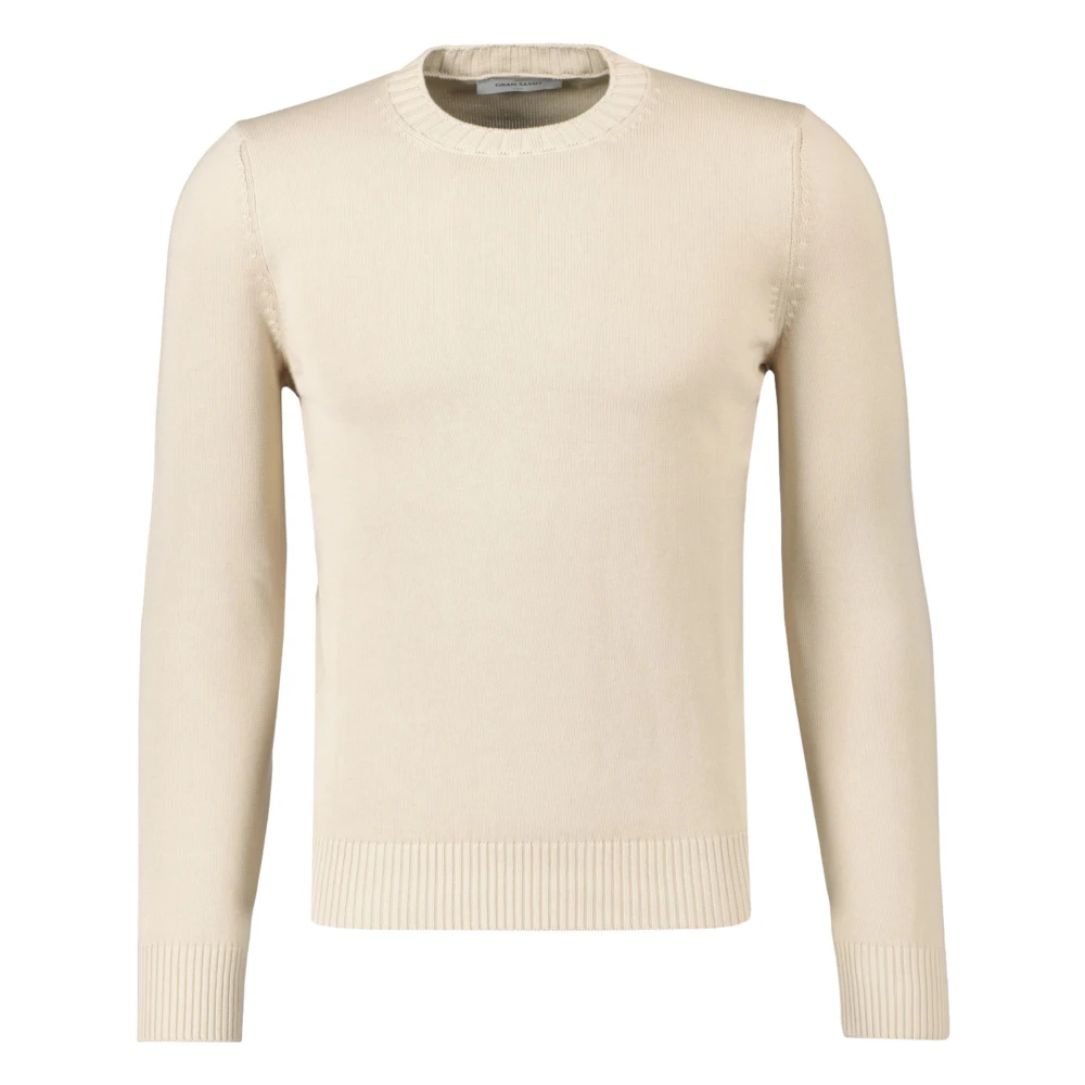 Gran Sasso Beige Trui Beige Heren